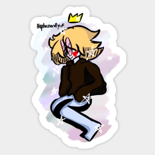 Haphazardly-E Sticker